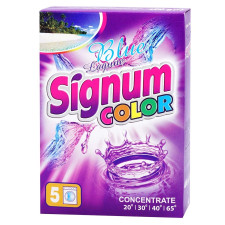 Порошок стиральный Signum Color 400г mini slide 1