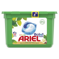 Капсули для прання Ariel Pods Все-в-1 Масло Ши 15шт mini slide 1