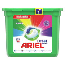 Капсули для прання Ariel Pods Все-в-1 Color 23шт mini slide 1