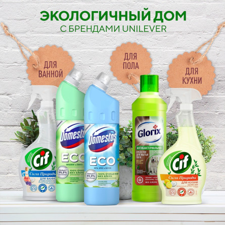 Засіб чистячий Domestos Еко Свіжість моря універсальний 750мл slide 7