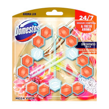 Блок Domestos Power 5 Лайм та кедр для очищення унітазу 3шт*55г mini slide 7