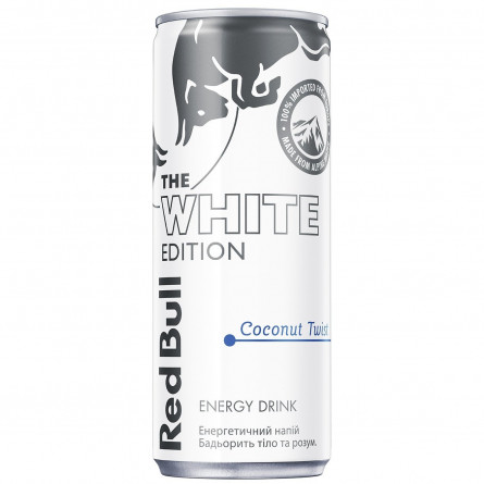 Напій енергетичний Red Bull White Edition зі смаком кокоса 250мл slide 1
