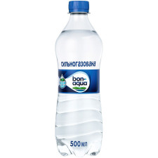 Вода BonAqua природная питьевая сильногазированная 0,5л mini slide 1