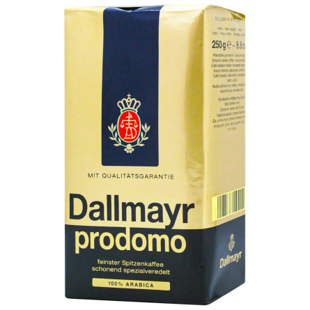 Кофе Dallmayr Prodomo 100% Арабика молотый 250г slide 1