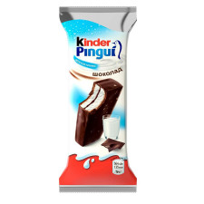 Пирожное Kinder Pingui бисквитное с молочной начинкой в ​​шоколаде 4шт x 30г mini slide 2