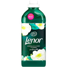 Кондиціонер для білизни Lenor Смарагд та квітка кольору айворі 1,42л mini slide 2