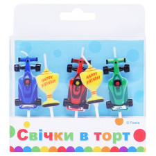 Свічки Party Favors фігурки іграшки 5шт mini slide 2