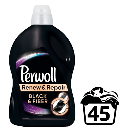 Засіб для делікатного прання Perwoll Black для чорних та темних речей 2,7л slide 6