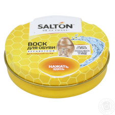 Віск для взуття із гладкої шкіри Salton безбарвний 75мл mini slide 1