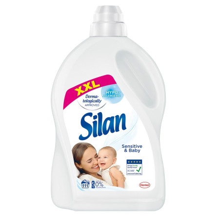 Кондиціонер для білизни Silan Sensitive & Baby 2,775л slide 1
