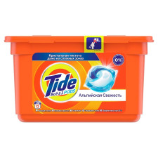 Капсули для прання Tide Все-в-1 Альпійська Свіжість 15шт mini slide 1