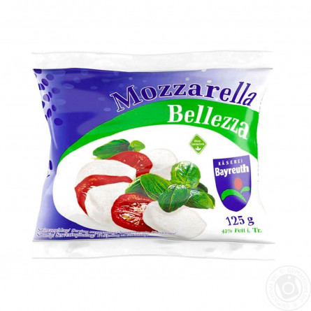 Сыр Bellezza Моцарелла 45% 125г slide 2