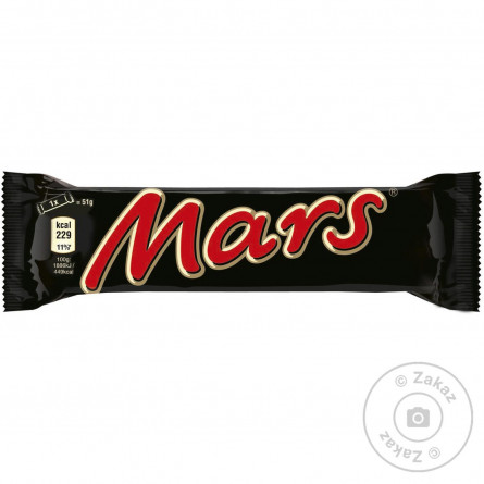 Батончик Mars с нугой и карамелью в молочном шоколаде 51г slide 2