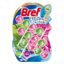 Блок для унітазів Bref Perfume Switch яблуко-лотос 3х50г mini slide 1