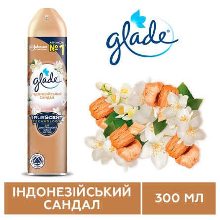 Освежитель воздуха Glade Индонезийский сандал 300мл slide 2