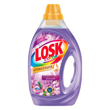 Гель для прання Losk Color Ароматерапія Ефірні масла та аромат квітки жасміна 1л mini slide 1