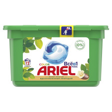 Капсули для прання Ariel Pods Все-в-1 Масло Ши 12шт mini slide 1