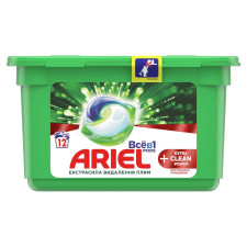 Капсулы для стирки Ariel Pods Все-в-1 + Экстра OXI Effect 12шт mini slide 1