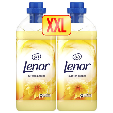 Кондиціонер для білизни Lenor Літній бриз 2шт*1360мл slide 2