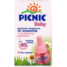 Рідина Picnic Baby від комарів дитяча 45ночей 30мл mini slide 1