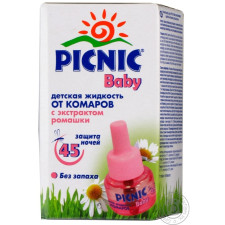 Рідина Picnic Baby від комарів дитяча 45ночей 30мл mini slide 4
