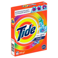 Пральний порошок Tide Color Lenor Touch of Scent автомат 450г mini slide 6