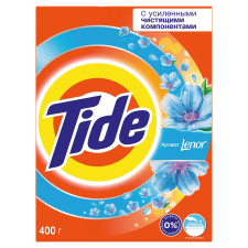 Пральний порошок Tide 2в1 Lenor Effect для ручного прання 400г mini slide 7