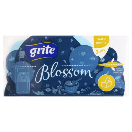 Рушники паперові Grite Blossom двошарові 120 відривів slide 2