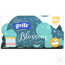 Рушники паперові Grite Blossom двошарові 120 відривів mini slide 3