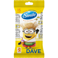 Серветки вологі Smile Minions банан 15шт mini slide 3