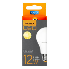 Лампа світлодіодна Videx A60e 12W E27 K4100 mini slide 2