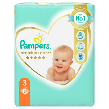 Підгузки Pampers Premium Care розмір 3 6-10кг 80шт mini slide 4