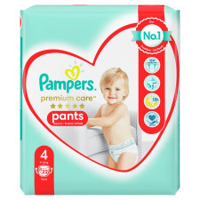 Підгузки-трусики Pampers Premium Care Pants розмір 4 Maxi 9-15кг 22шт mini slide 6