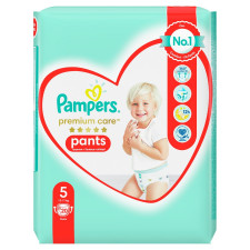 Підгузки-трусики Pampers Premium Care Pants розмір 5 Junior 12-17кг 20шт mini slide 3