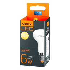 Лампа світлодіодна Videx R50e 6W E14 3000K mini slide 2