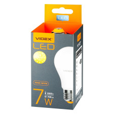 Лампа светодиодная Videx A60e 7W E27 3000K mini slide 2