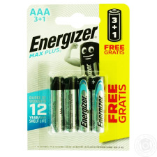 Батарейка Energizer Max AAA 4шт mini slide 1