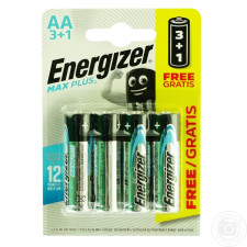 Батарейка Energizer Max AA 4шт mini slide 1