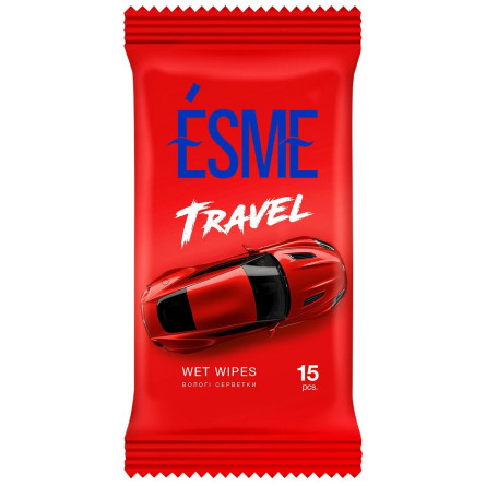 Вологі серветки Esme Travel 15шт slide 3