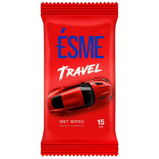 Вологі серветки Esme Travel 15шт mini slide 3