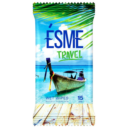 Вологі серветки Esme Travel 15шт slide 4
