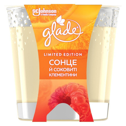 Свічка арома Glade Сонце та соковиті клементини slide 1