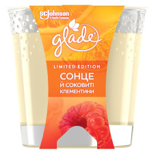 Свічка арома Glade Сонце та соковиті клементини mini slide 1