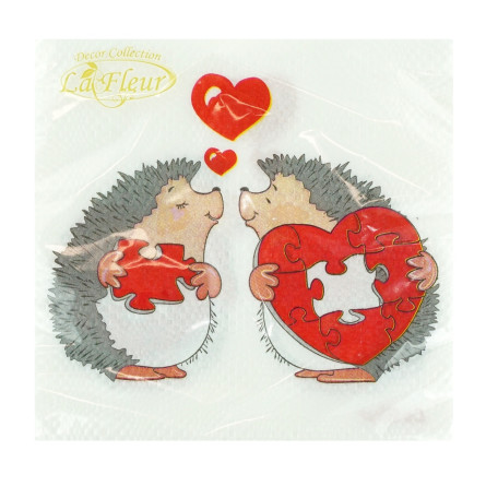 Серветки La Fleur двошарові 33*33см 20шт slide 2