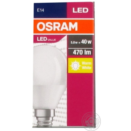 Лампочка Osram LED V P40 5,7W Е14 slide 2
