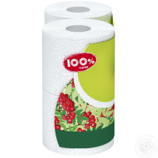 Папір туалетний Рута 100% Paper двошаровий 4шт mini slide 3