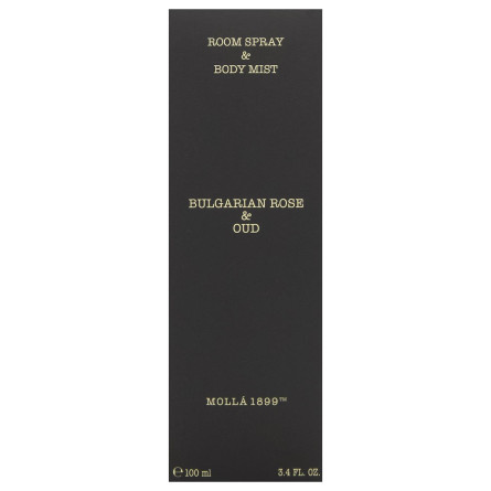 Арома спрей Cereria Molla Premium 100 ml. Bulgarian Rose & Oud 1 шт slide 2