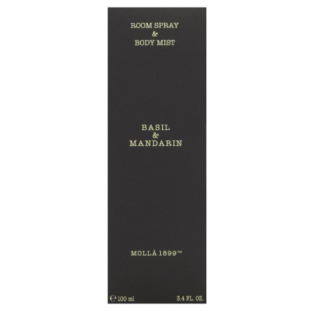 Арома спрей Cereria Molla Premium 100 ml. Basil & Mandarin 1 шт slide 2