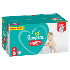 Подгузники-трусики Pampers Pants размер 4 Maxi 9-15кг 104шт mini slide 3