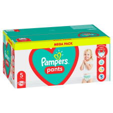 Подгузники-трусики Pampers Pants размер 5 Junior  12-17кг 96шт mini slide 3